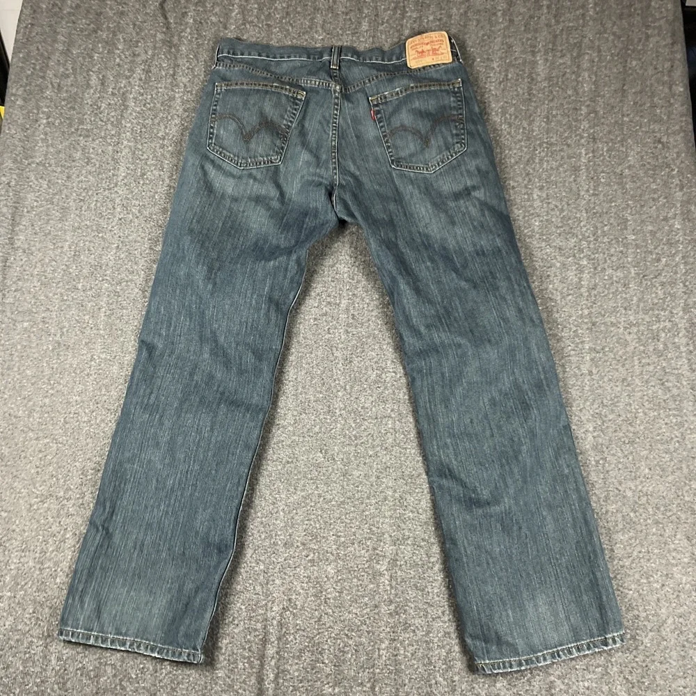 Vintage Levis‎ 559 Jeans Mens Tag 36x32 Blue Relaxed Denim Work Y2K W34 L31.5